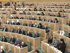 Рождественские парламентские встречи в Совете Федерации
