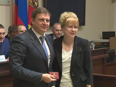 В Законодательном Собрании Тверской области вручены удостоверения депутатам VI созыва