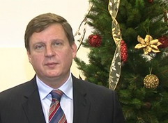 Поздравление председателя Законодательного Собрания Андрея Епишина с Новым Годом