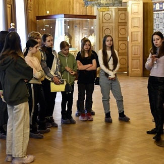 Дети из Оленинского района посетили Путевой дворец