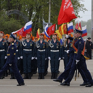 В городе воинской славы Ржеве проходят торжества в честь 80-летия Великой Победы