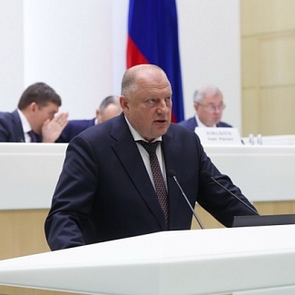 Сергей Голубев выступил в Совете Федерации на парламентских слушаниях по проекту федерального бюджета на ближайшие три года