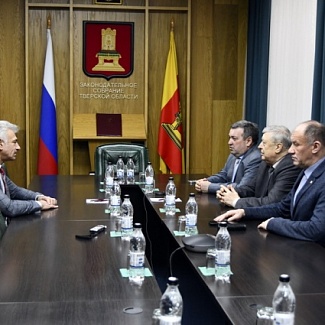 Руководство областного парламента провело рабочую встречу с и. о. ректора Тверского государственного медицинского университета Александром Сонисом