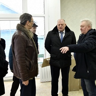 Рабочая поездка Сергея Голубева в Оленинский округ: итоги работы муниципалитета за год и планы на ближайшую перспективу