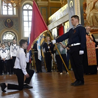 36 кадетов пополнили ряды Молодёжного Георгиевского отряда им. В. А. Корнилова