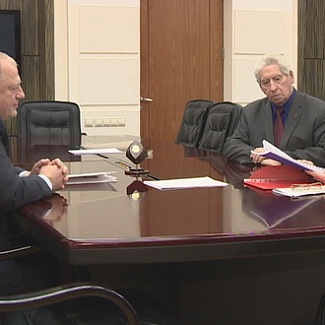 Состоялась рабочая встреча Сергея Голубева с правлением регионального отделения «Союза пенсионеров России»