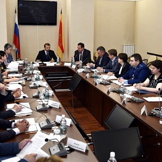 Александр Клиновский принял участие в координационном совете при управлении Министерства юстиции по Тверской области