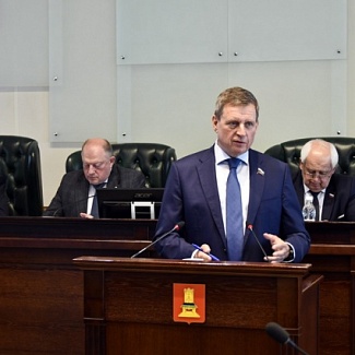 Сенатор Андрей Епишин представил отчет о работе за 2023 год