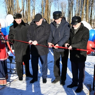 В Селижарово после реконструкции открылся главный парк