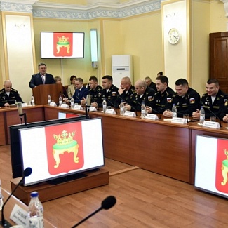 Верхневолжье посетил экипаж атомного подводного крейсера «Тверь»