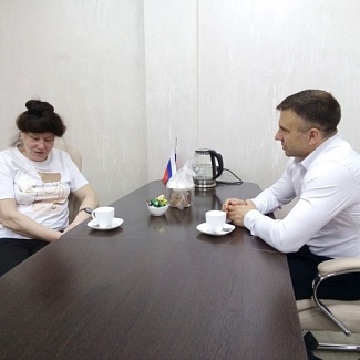 Депутат областного парламента Андрей Николашкин встретился с семьей участника СВО