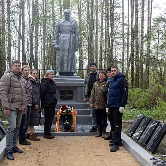 Братская могила приведена в порядок