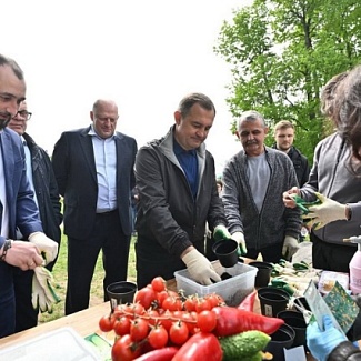 Сергей Голубев принял участие в экологическом фестивале в подмосковном Щелкове