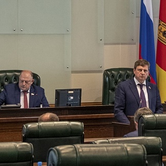 Сенатор Андрей Епишин представил отчет о работе за 2019 год